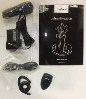 Jabra GN9300e Headset DECT 6.0 1.9GHz Bluetooth with Accessories