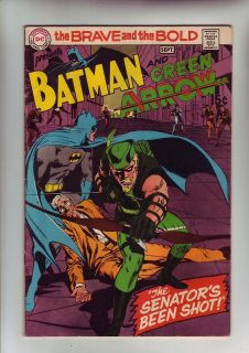  and the Bold 85 Batman and Green Arrow 1st modern costume Neal Adams