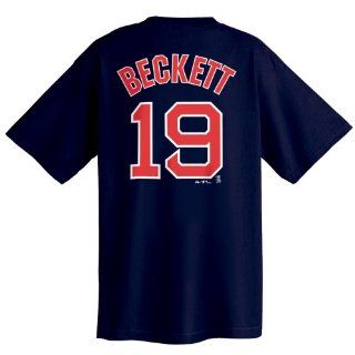  Boston Red Sox Big & Tall Name and Number T Shirt: Sports & Outdoors