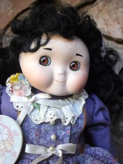 VINTAGE 1993, DOLLY DINGLE DOLLS, GOEBEL, MUSICAL, WITH TAG