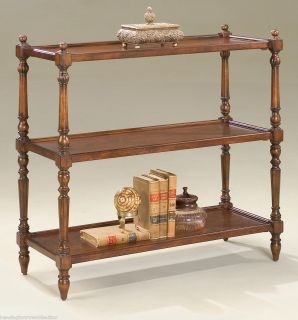 HAVERFORD 3 TIER INLAID TABLE   DISPLAY CONSOLE   *