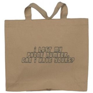 I lost my phone number. Can I have yours? Totebag (Cotton