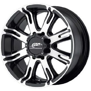 JR Ribelle 18x9 Black Wheel / Rim 8x180 with a 20mm Offset and a 124