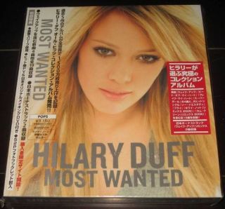 Hilary Duff Most Wanted Japan Deluxe CD DVD SEALED 2