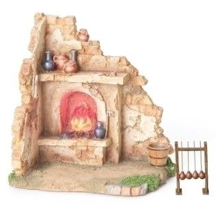 Fontanini Glass Blower Shop 5 Scale LED Lighted Village Building