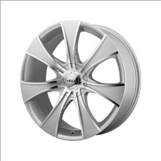 Helo HE874 16x7.5 Silver Wheel / Rim 4x100 & 4x4.5 with a 21mm Offset