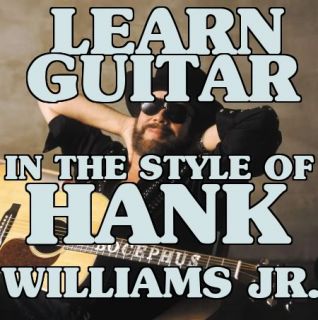 Guitar Lessons in The Style of Hank Williams Jr DVD
