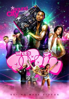 Hip Hop Pop R B Video DVD CD Combo Whats Poppin 60