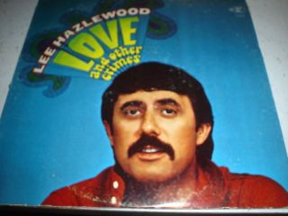 Lee Hazlewood Love and other Crimes Rock LP