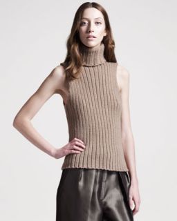 Sleeveless Cashmere Sweater  