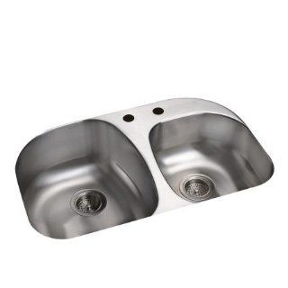  Double Bowl Kitchen Sink Number of Holes Three