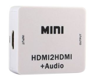  Composite 1080p Full HD HDMI To HDMI Audio Cable Converter Adapter Box