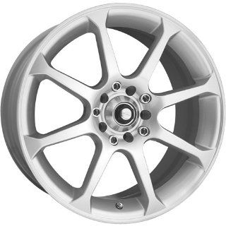 MSR 169 17 Silver Wheel / Rim 4x100 & 4x4.5 with a 42mm Offset and a