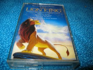 The Lion King by Hans Composer Zimmer Cassette May 1994 Disney