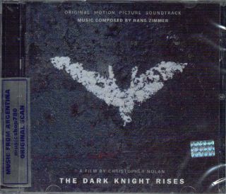  . MUSIC COMPOSED BY HANS ZIMMER. FACTORY SEALED CD. In English