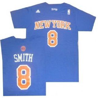 New York Knicks JR Smith Adidas Name and Number T Shirt
