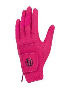 HJ Ladies Fashion Gripper Golf Glove Hot Pink Largeleft