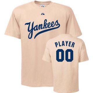  York Yankees T Shirt: Any Player Cooperstown Name and Number T Shirt