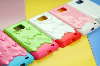 New Melting Ice Cream Hard Skin Case Cover for Samsung Galaxy S2 s II