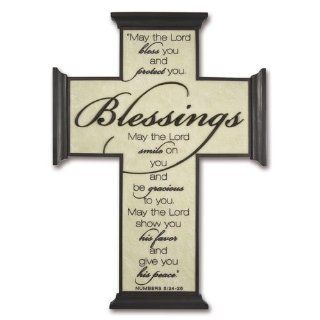 Blessings Wall Cross Numbers 62425 May The Lord Bless You