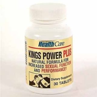 Health Care Kings Power Plus Sexual Function 30 Tablets