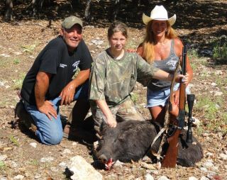 Wild Hog Hunt in Texas Hill Country