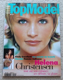 Elle Top Model 2 94 Helena Christensen Cindy Crawford Claudia Schiffer