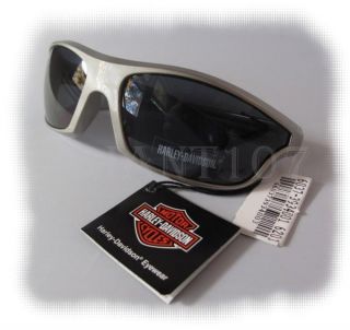 Auth Harley Davidson Sunglasses HDS514 Silver Gray Pouch