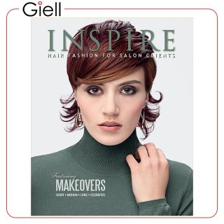 Inspire Hair Fashion Book for Salon Clients Vol 86 Featuring Makeovers