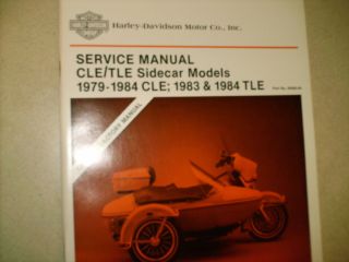 Harley Davidson Sidecar Service Man 99485 84