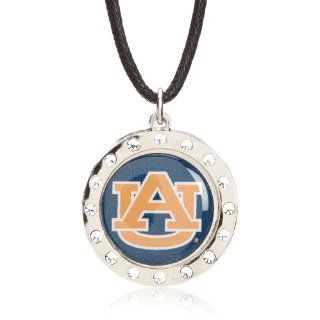 NCAA Auburn Tigers Crystal Circle Necklace Sports