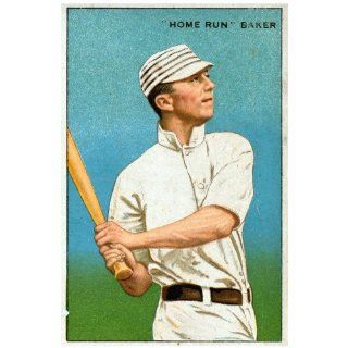 11x 14 Poster. Home Run baker baseball, sport Poster