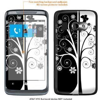 Protective Decal Skin STICKER for AT&T HTC Surround case