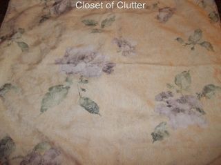 Hollander Elegant Floral Pillow Shams or Bed Skirt Dust Ruffle Sold