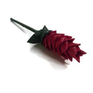 Pinecone Red Duct Tape Rose 