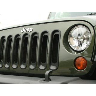 Jeep Wrangler Chrome Grille Inserts :  : Automotive