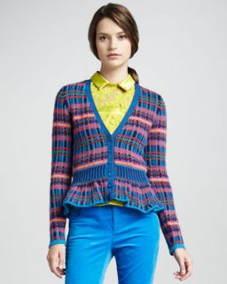 Pure Handknit Sochi Colorblock Cardigan   