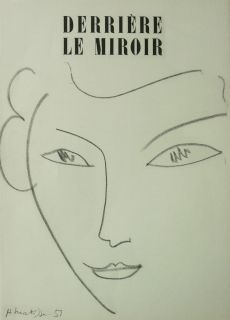 Henri Matisse Fab Plate Signed 1952 