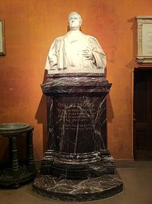 Statue by Augustus Saint Gaudens , Trinity Church, Boston