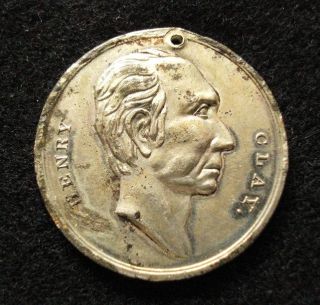 1844 Nice and Scarce Henry Clay Campaign Medal