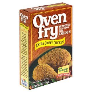 Oven Fry Seasoned Coating Mix, Extra Crispy Chicken, 4.2 Ounce Boxes
