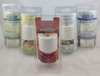 Yankee Candle Electric Home Fragrance Diffuser Unit with 1 Bottle