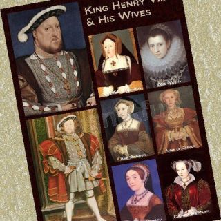 King Henry VIII Wives Tudor LG Refrigerator Magnet