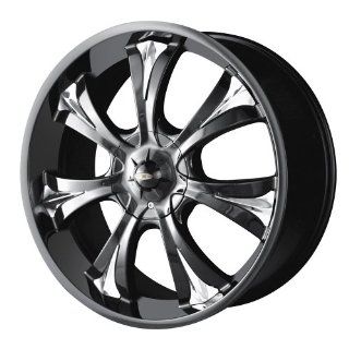 18 Inch 18x7.5 Baccarat wheels MIRAGE 1120 Black wheels rims : 