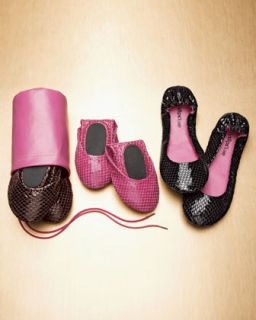  in black brown pink $ 58 00 cityslips luxe python travel flat