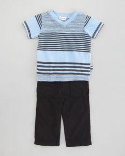 Z0WJQ Splendid Littles Vintage Striped Tee & Pants, Sizes 3 24 Months