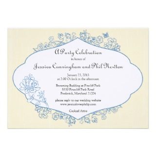 French Country Engagement or Shower Invitation 