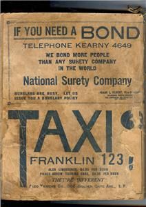 1912 Telephone Directory San Francisco Bay Area 151 101 Telephones