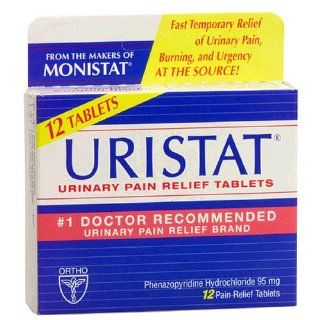 Uristat Urinary Pain Relief Tablets, 12 tablets Health