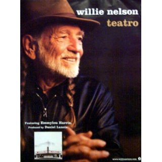 WILLIE NELSON Teatro 18x24 Poster 